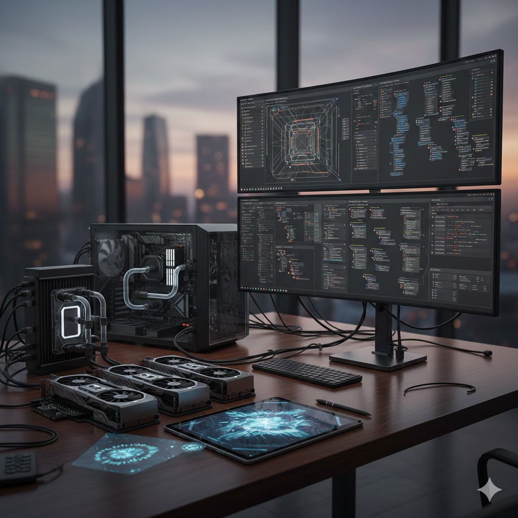 Photorealistic rendering techniques and workflows